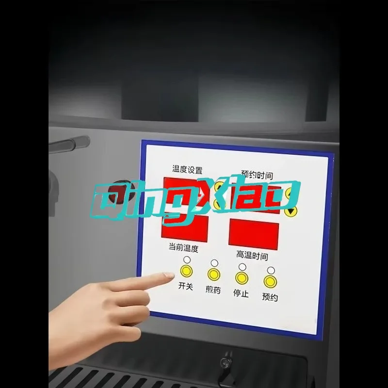 Automatic Closed Micro Pressure Glass Herbal Decoction Machine With Inner Outer Circulation For TCM High Efficiency Durable