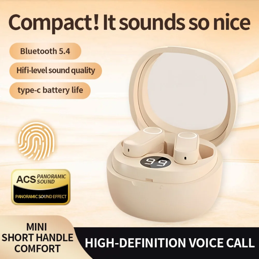 Auriculares inteligentes con traducción AI TWS, Bluetooth, sonido estéreo, intrauditivos, conducción de aire, inalámbricos, deportivos, de larga duración