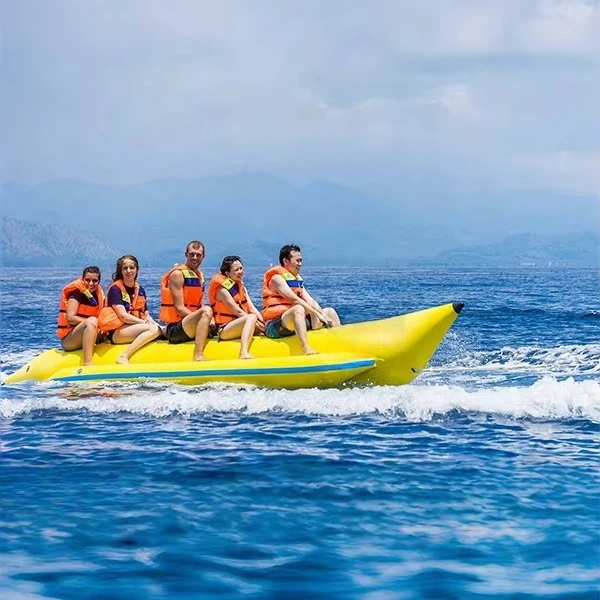 

Hot Sale Water Sport Game Inflatable Towable Banana Boat Inflatable Flying Towable Tube Banana Boat for Sale