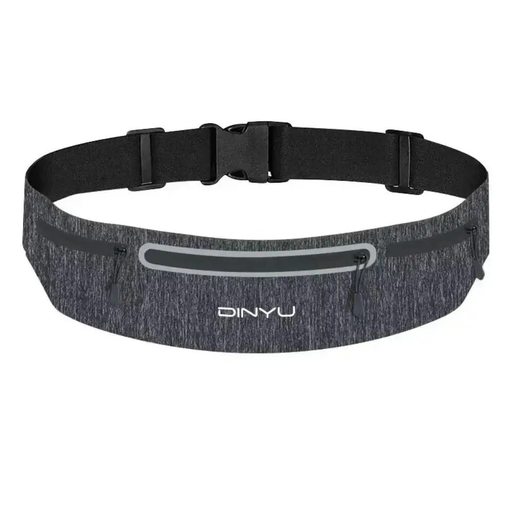 Cintura de corrida à prova dwaterproof água portátil leve maratona correndo esportes cinto saco tira reflexiva ajustável esportes fanny pacote