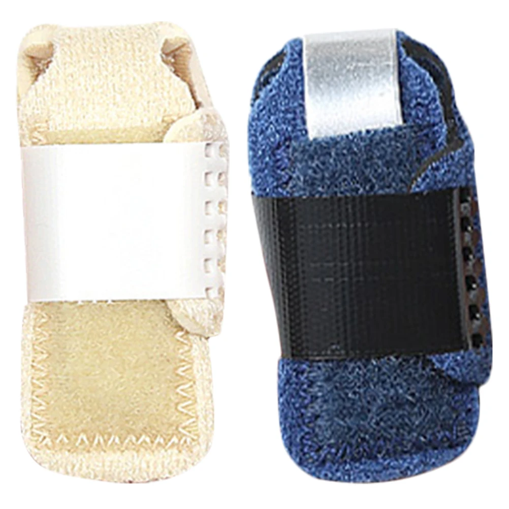 

2Pcs Toe Splint Support Belt for Big Toe Contracture Aluminum Brace Breathable Corrector Professional Guard Wrap Straightener