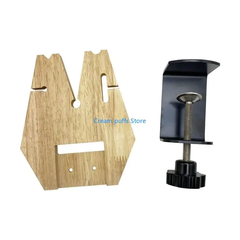 50LE Jewelry Workbench Tabletop Vice Clamp Adjustable Grip for Display and Crafting