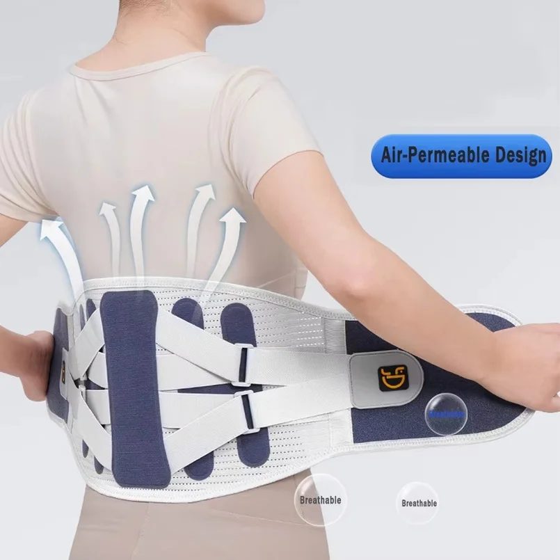 Waist Brace/Back Brace Support Belt for Lower Back Pain Relief Adjustable Waist Lumbar Support Sciatica Scoliosis Herniated Disc