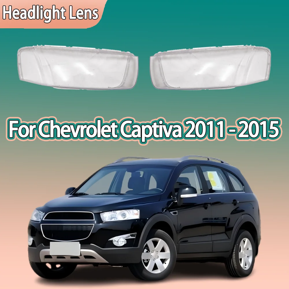 

Car Front Headlight Cover Transparent Lampshade Plexiglass Replace Original Lens For Chevrolet Captiva 2011 2012 2013 2014 2015