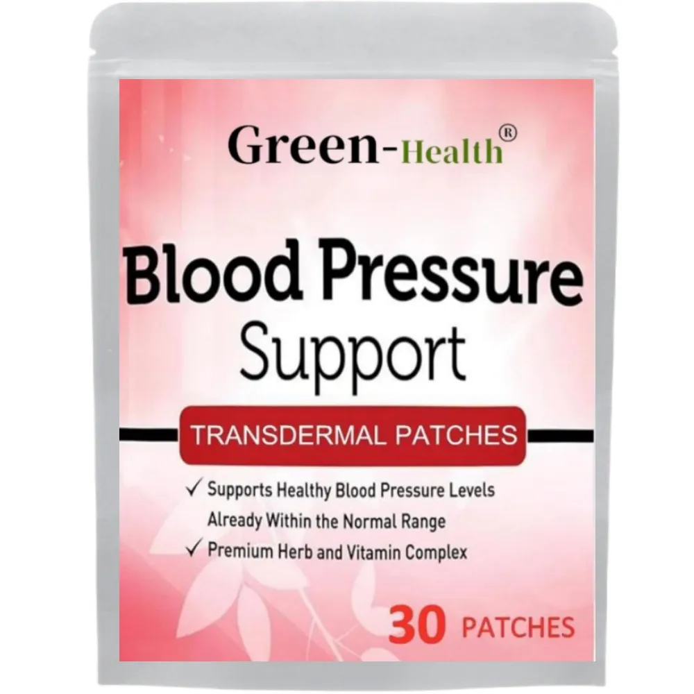 

Blood Pressure Support Transdermal Patches -30 Patches One Month Supply