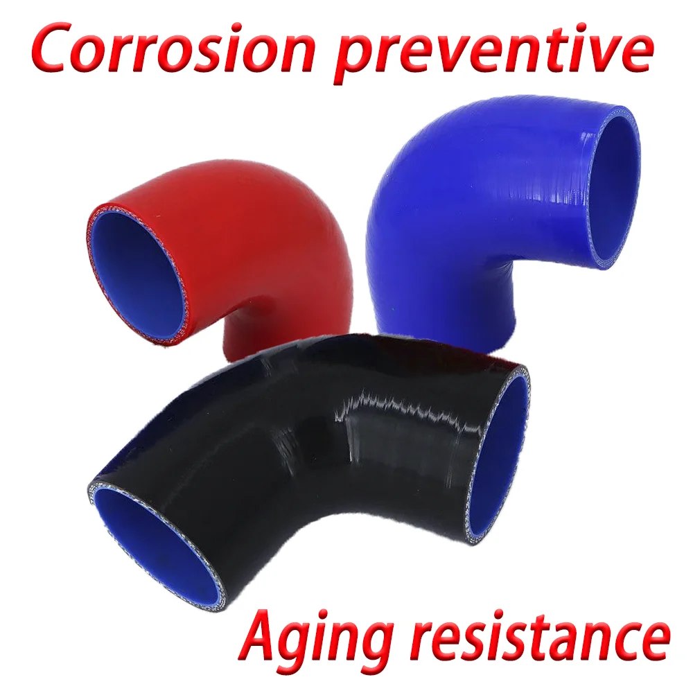 Automotive Silicone Hose 90 Degree Bend Inlet And Outlet Pipe Turbocharged Intake Modification Pipes for Car Engine