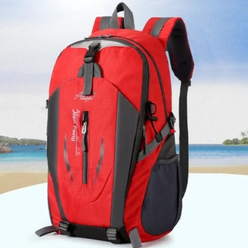 Bolsa de senderismo al aire libre para hombre y mujer, mochila de viaje ligera de gran capacidad, impermeable, 40L, 2024