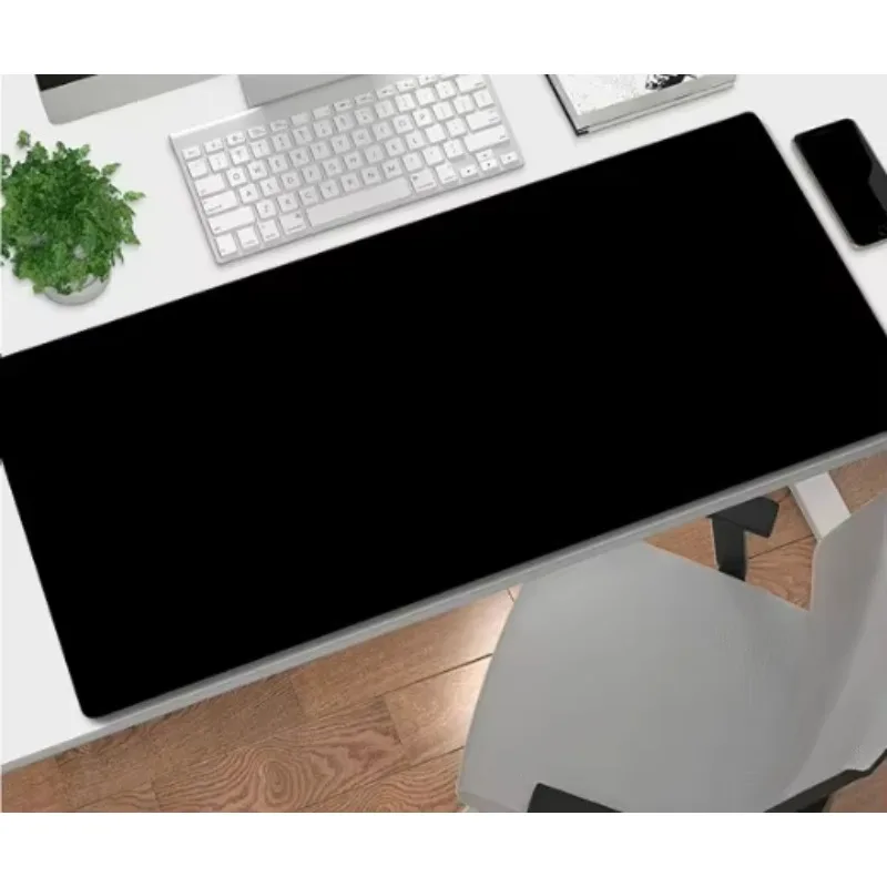 

Black Oversized Dirt Resistant Mousepad Anti Slip Mouse Pad Office Desk Pad E-Sports Game Pad Computer Durable Mice Mat