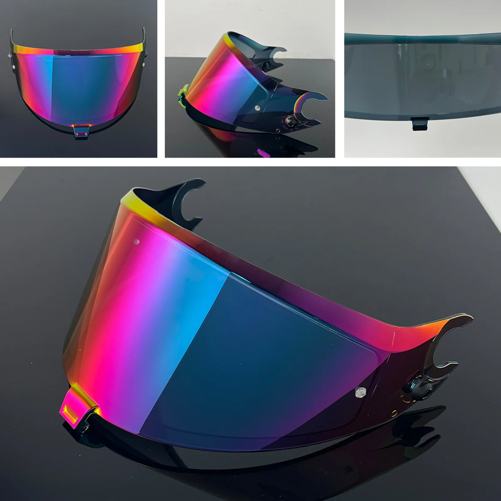 Visera Spartan para SHARK Spartan GT, Spartan GT PRO, Spartan RS, Protección UV, Lente para Casco, Visera, Casco