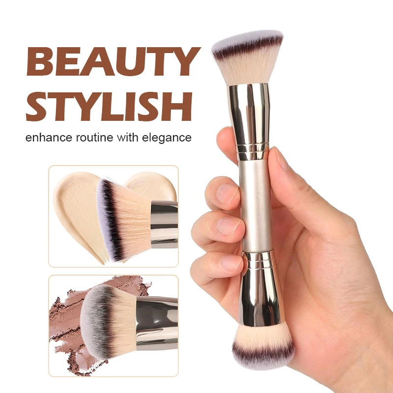 

Dual-ended Foundation Brush Concealer brush contour brush blush brush Makeup Brush Professional