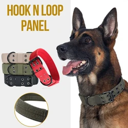 Adjustable Buckle Dog Collar Classic Training Military Dog Collar Nylon Heavy Duty Tactical Dog Collar German Shepherd Easy