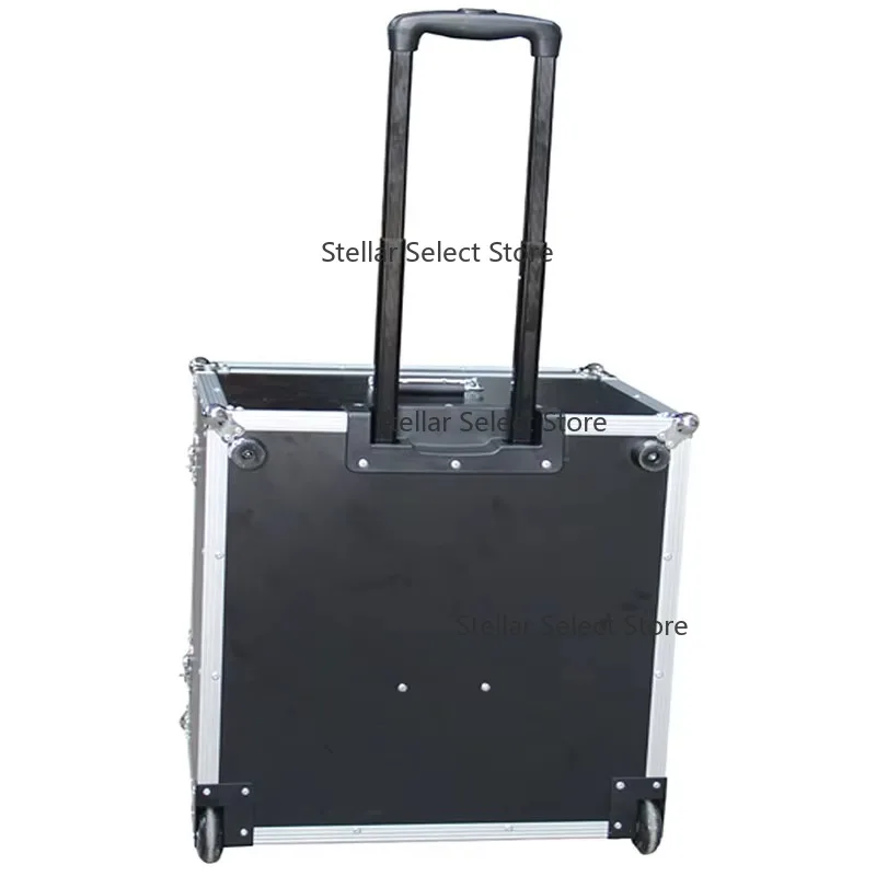 

Heavy Aluminum Trolley Flight Case With Wheels Custom Made Flight Transport Case
