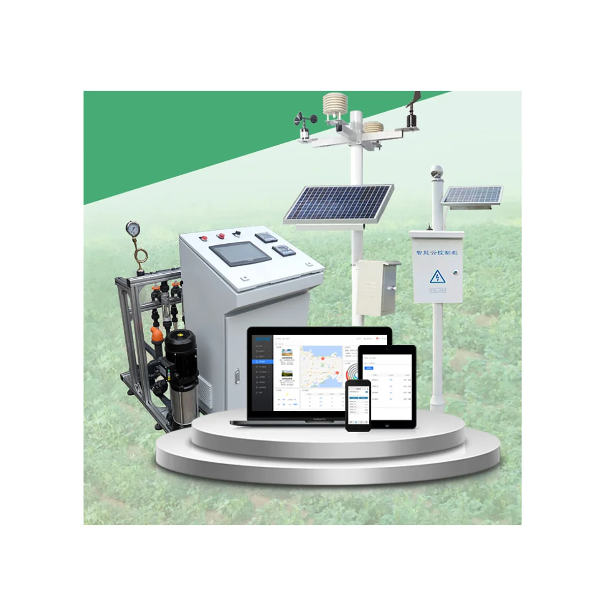 

For Intelligent Agriculture System Smart Greenhouse Phone Remote Control Smart APP With Sensor And Camera For Agriculture Greenh