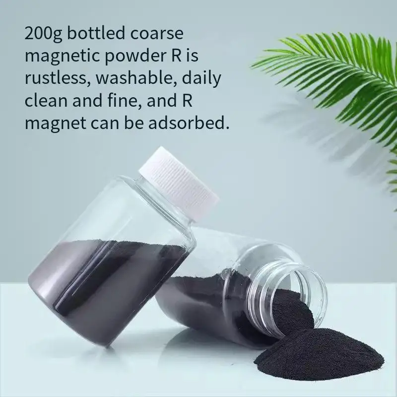 200g Lehr experiment Magnet pulver Eisenpulver DIY Magnet farbe Magnet absaugung Eisenpulver