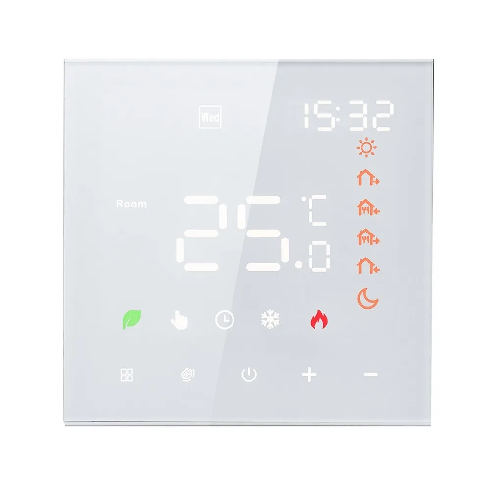Home Climate Management Smart Thermostat Touch Screen Thermostat For Easy Use Energy Efficiency Elegant Design