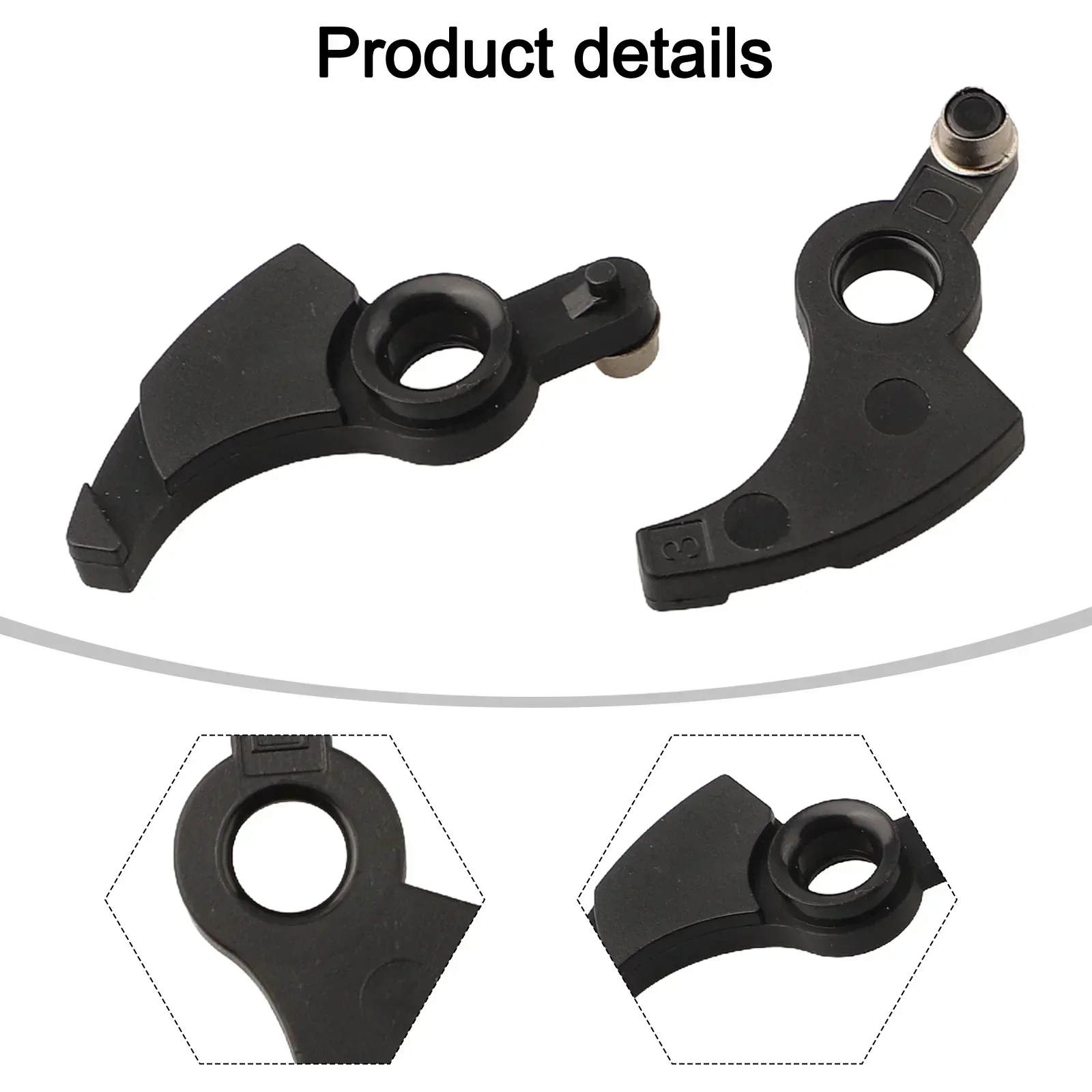 2pcs Replacement Levers For Black & Decker 90567075 String Trimmer Lever LST201 Home Garden Power Tools Accessories