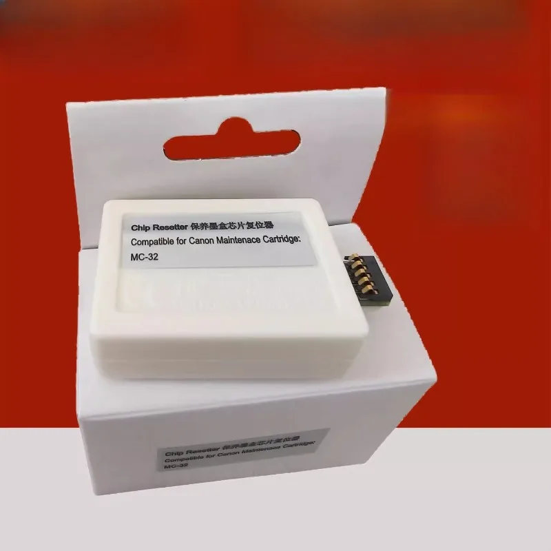 

Чип резервуара для отработанных чернил MC-32, устройство сброса чипа картриджа для обслуживания принтеров Canon TC-5200 TC-5200M TC-20 TC20 TC5200 MC32