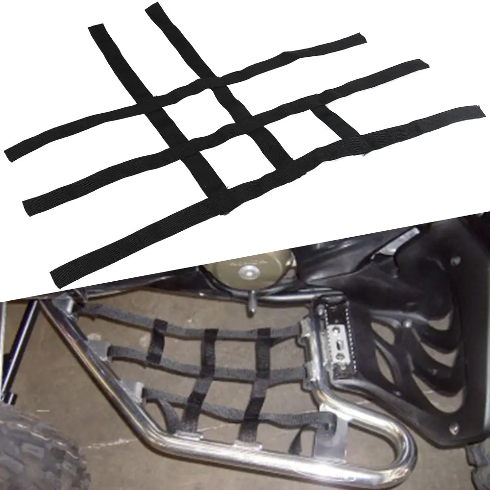 Motorcycle Nerf Bar Nets Waterproof Nylon ATV Toolkit Parts For Polaris Scrambler 1000 Sportsman 450/570/1000 Ranger 570/800/900