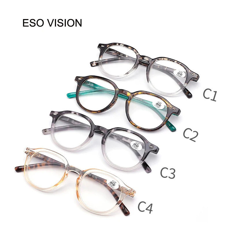 Eso Vision Fashion Reading Glasses For Man And Woman Square in high quality Mom and Dad\'s  Gift  For Sale Tortoise Clear 195123