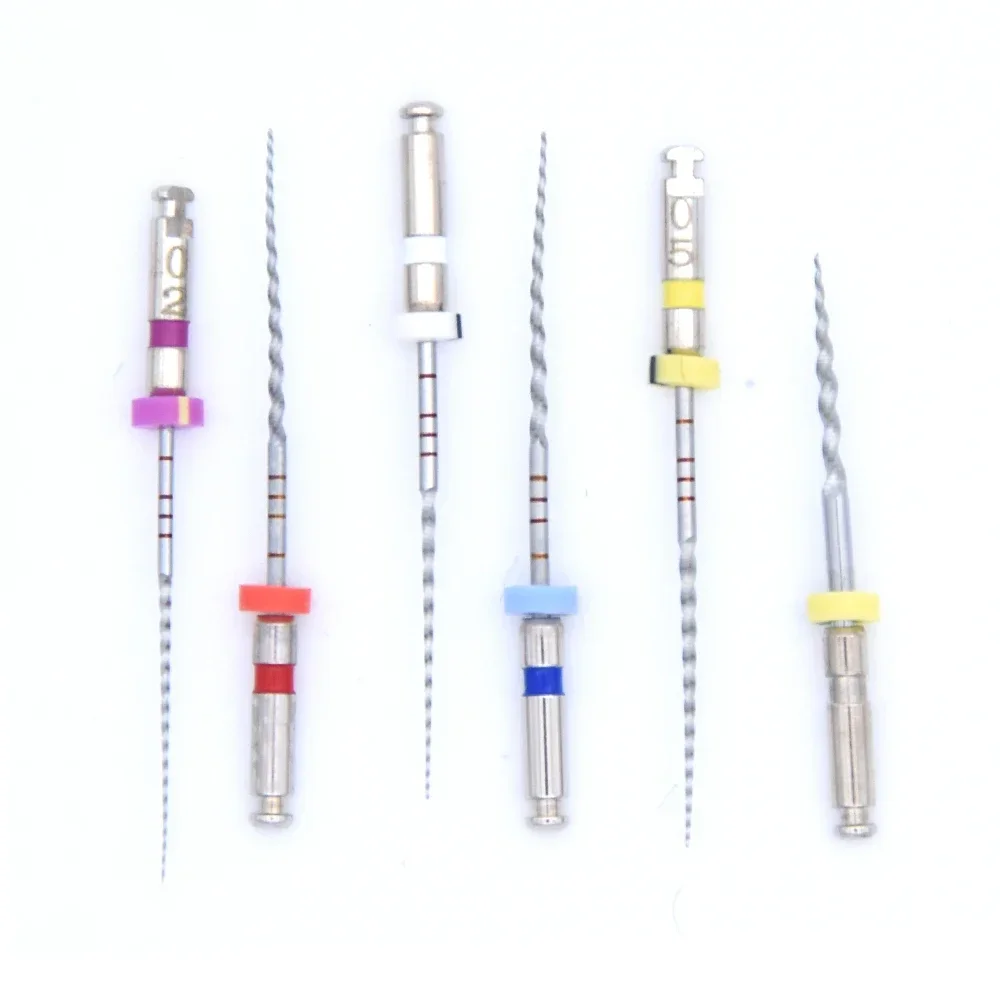 SOCO PLUS 6Pcs/Box Activated Root Canal File Dentist Tools Root Canal File Endodontic Files Dental Rotary Files SOCO PLUS