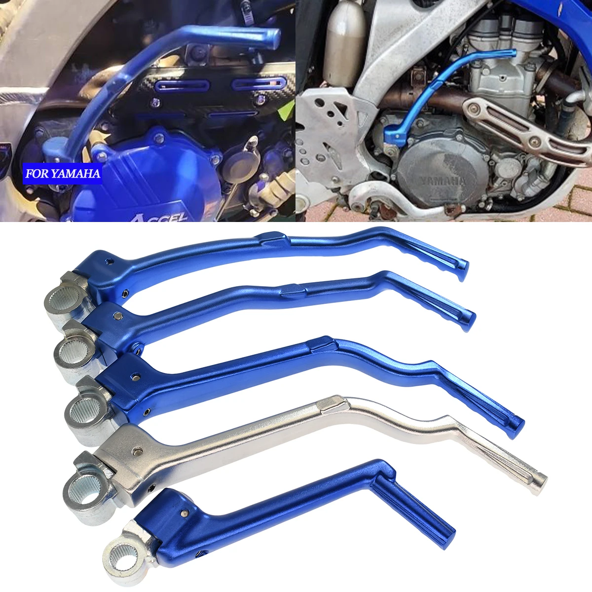 

Motorcycle Forged Kick Start Lever Pedal Levers For Yamaha YZ250F YZ450F YZ250FX YZ450FX WR250F WR450F YZ125 YZ250 YZ250X YZF W