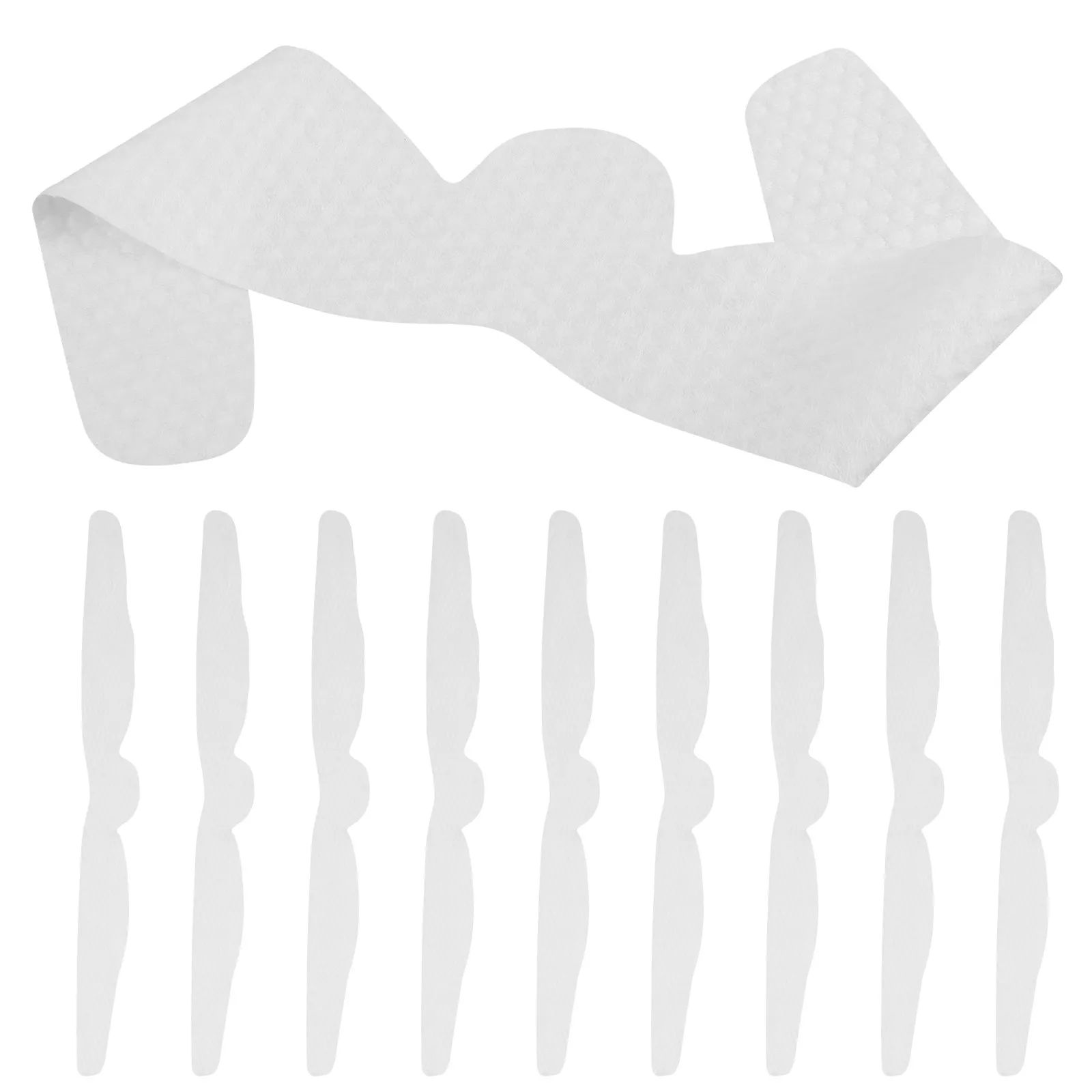 

10Pcs Sweat Absorbing Pads for Bras Underarms Tummy Invisible Ultra Thin Breathable Cotton Non Woven Anti Sweat Liners for Women