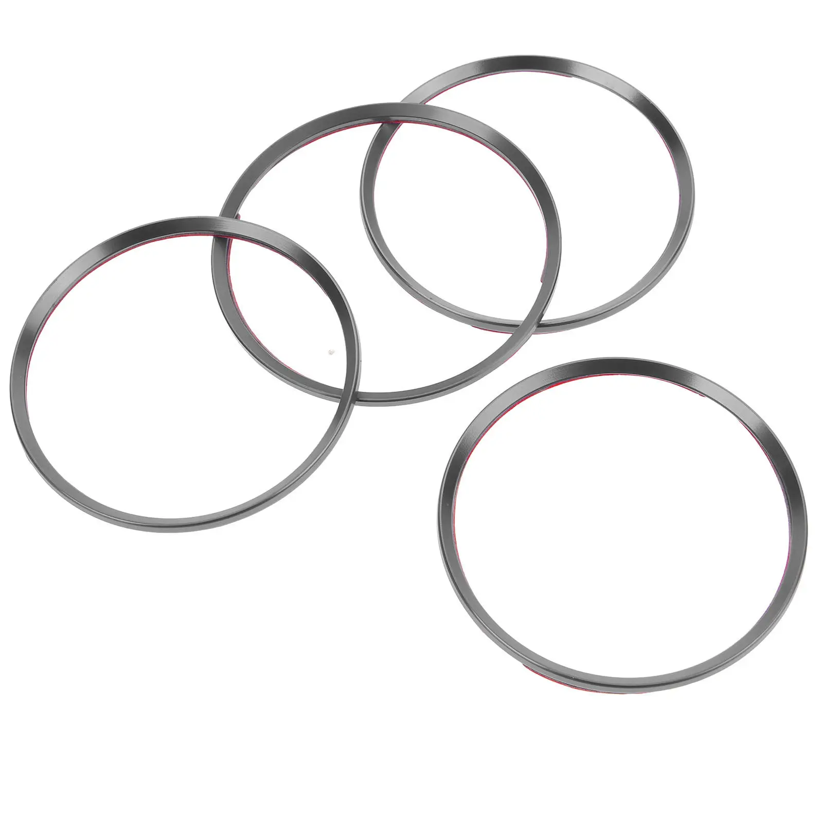 

4Pcs Car Hub Cover Trim Ring Premium for Xt4 Scratch Resistant Wheel Hub Decoration Ring Car Accessories