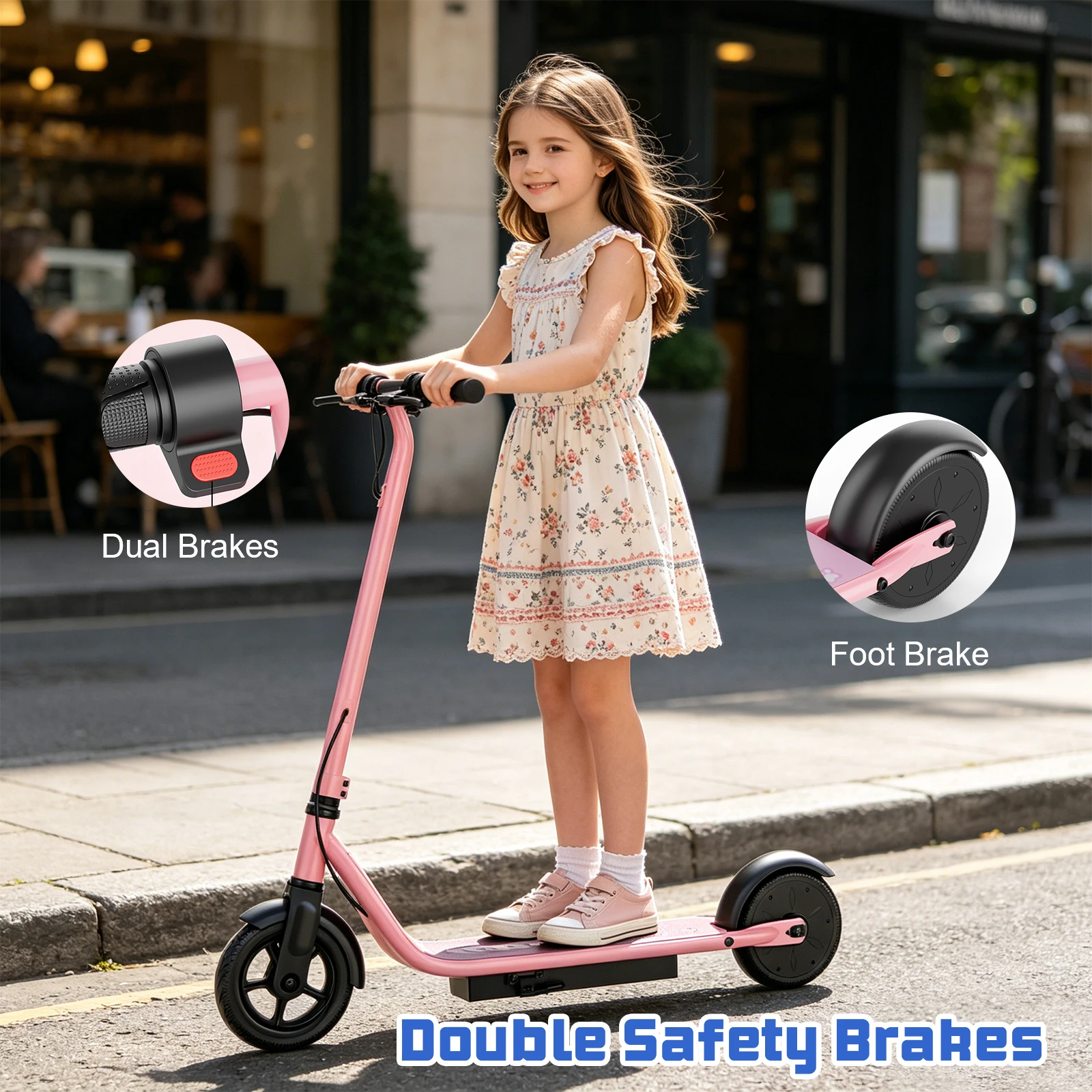 JUICEASE Kid65 Kinder-Elektro-Scooter mit Smart-App-Steuerung, faltbarer Mini-E-Scooter mit 6,5-Zoll-Reifen, 36V5.2Ah Lithium-Batterie, lange Reichweite, sicheres Fahrvergnügen, Scooter-Geschenk für Jungen und Mädchen. – Detail 16
