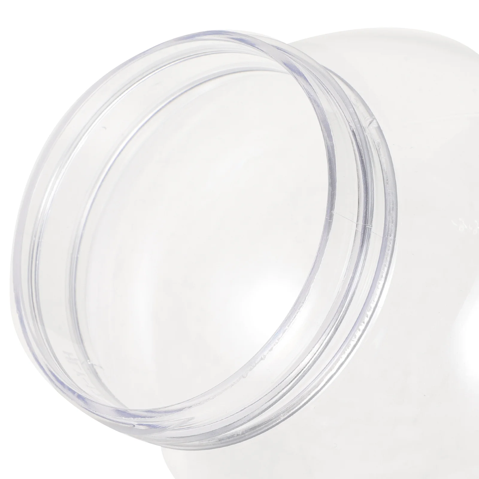 

10Pcs Clear Water Globes DIY Kit Lightweight Portable Nonstick Easy to Clean Snow Globes Snow Globe Kit Water Globe