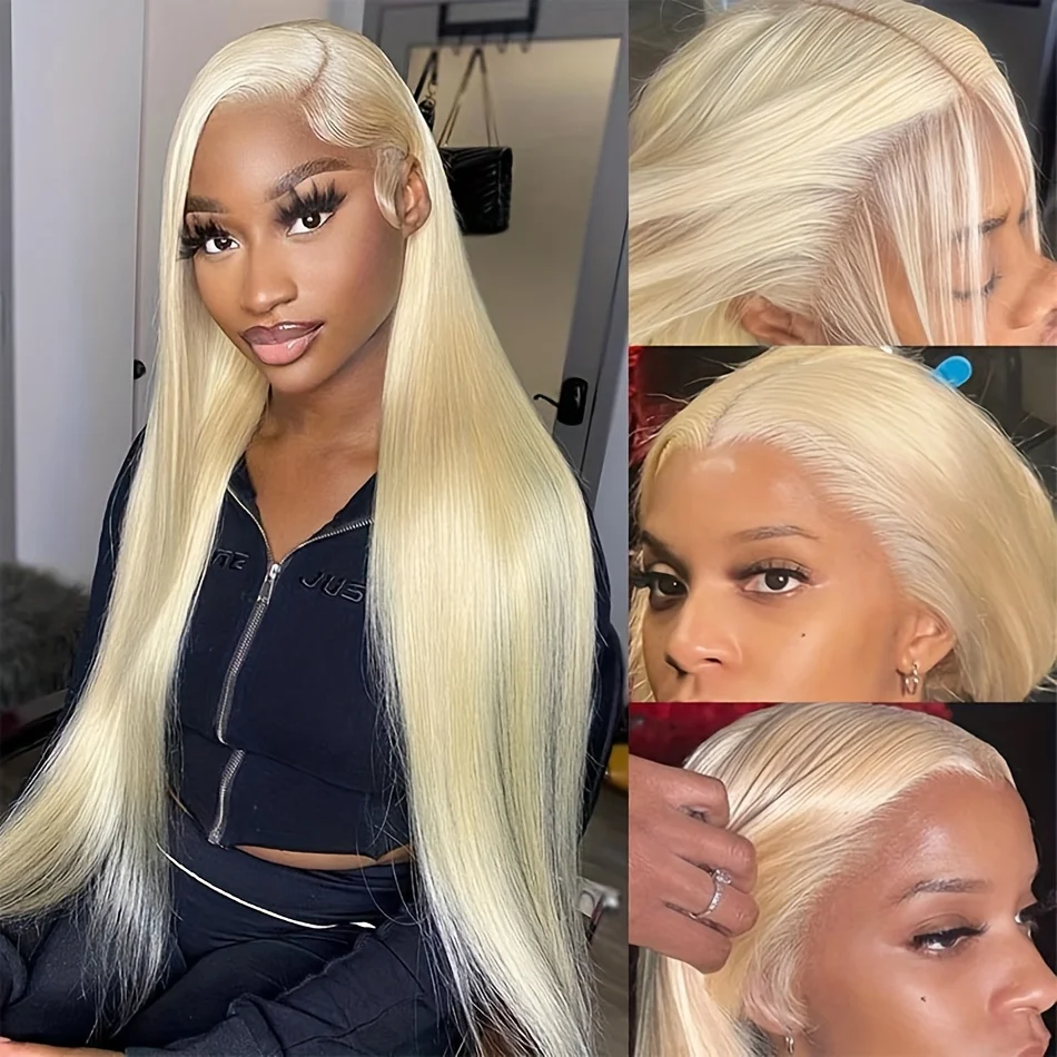 13x6 Honey Blonde 613 Straight HD Lace Front Wig 13x4 Lace Brazilian Frontal Colored Wig Human Hair For Women Choice on Sale