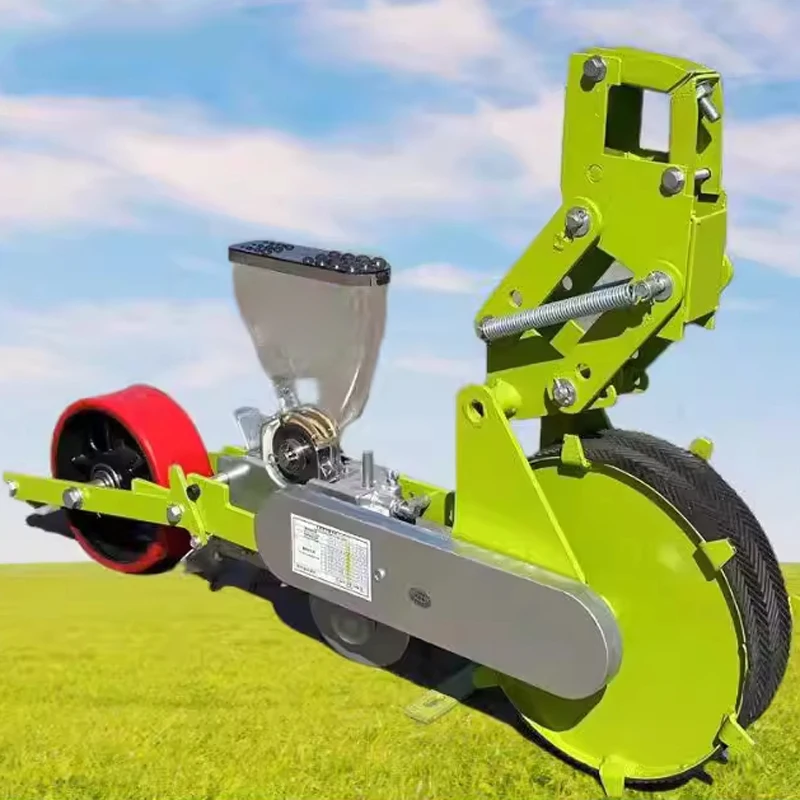 Compact Multi-Purpose Precision Seeder; Hand-Pushed Seeder for Onions, Cabbage, Radishes, and Herbs; Trailed Vegetable Seeder