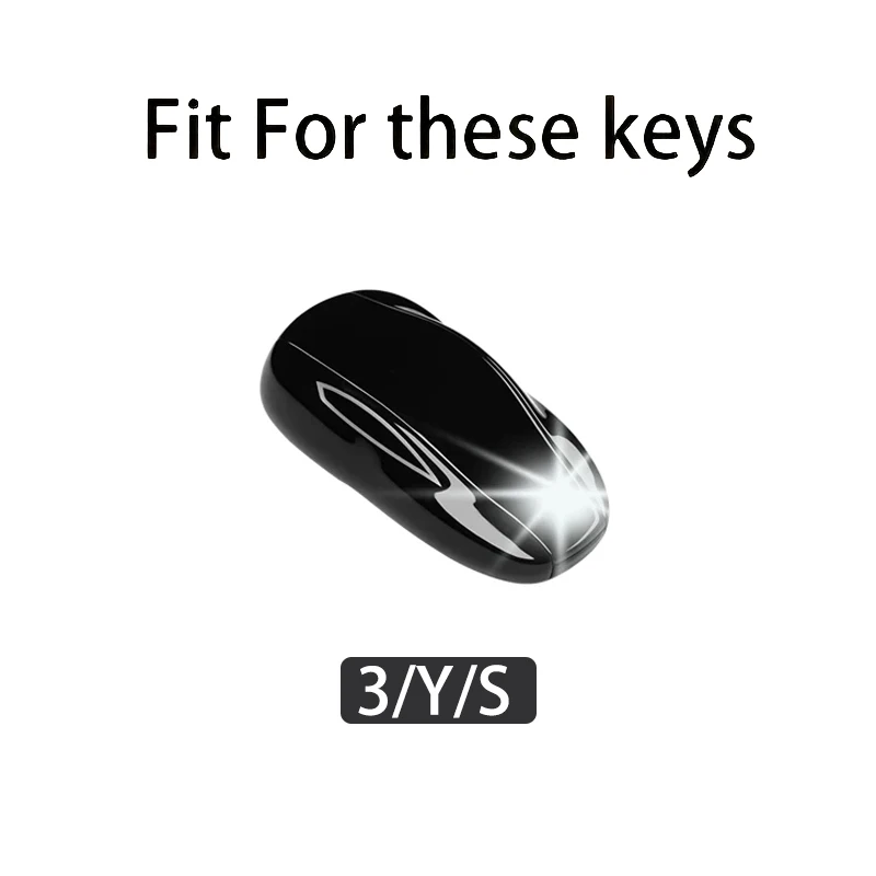 TPU Car Key Case Cover For Tesla Model 3 Model S Model Y Protector Accessories