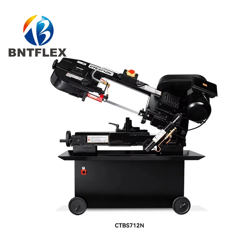 Customized New Product CTBS712N Band saw machine desktop Metal Cutting Horizontal Band Saw Woodworking Machine