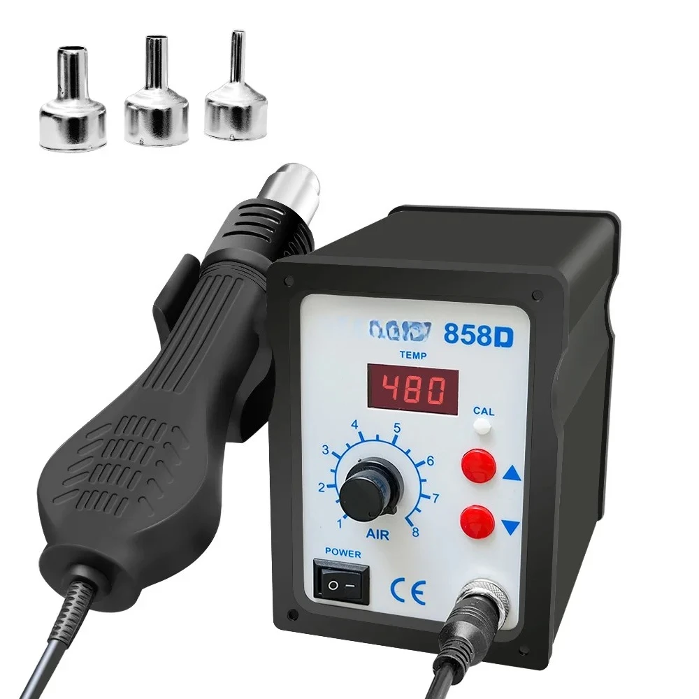 858D Temperature Control Dismantling Welding Table, Hot Air Welding Table, Mobile Phone Maintenance Tool Air