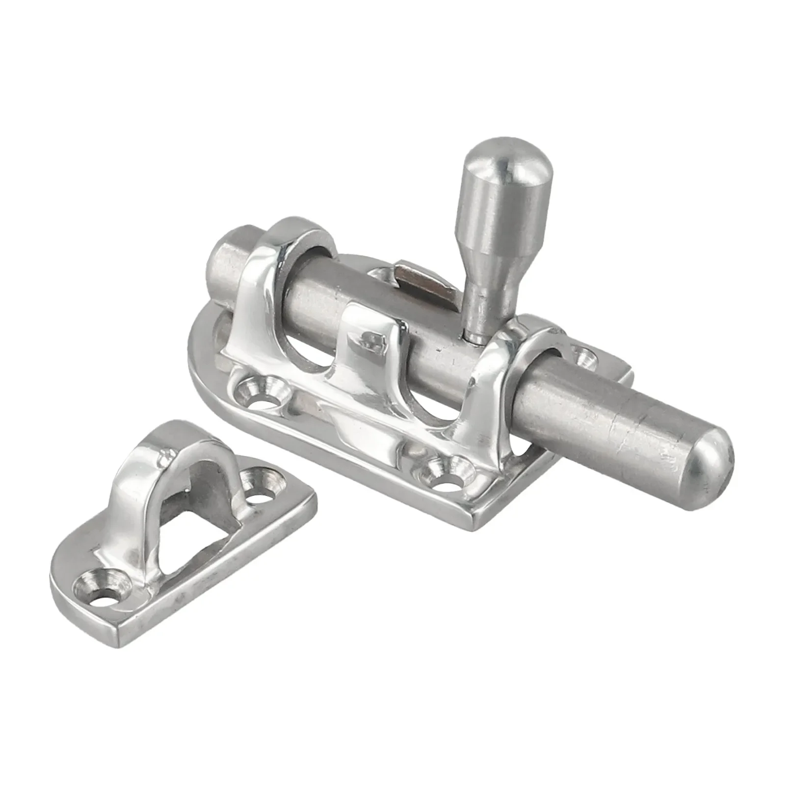 Fit For Marine Slide Bolt Latch Boat Door Lock Marine Environment Glass Lock Clasp Polishing Finish Direct Replacement