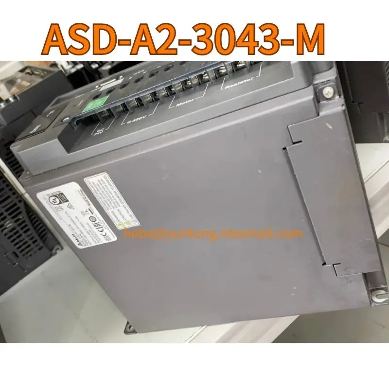 Used ASD-A2-3043-M servo drive 3KW Test OK, fast delivery