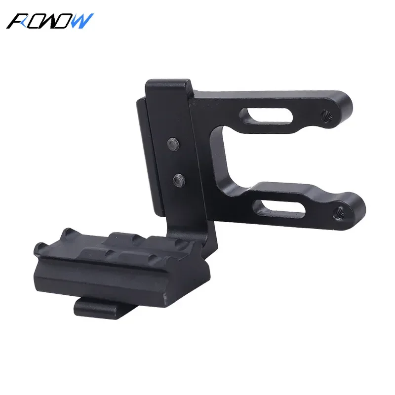 ROWOW Bow and Arrow Holographic Sight Laser Sight Bracket Compound Shooting Infrared Metal Stand Recurve Archery Accessories