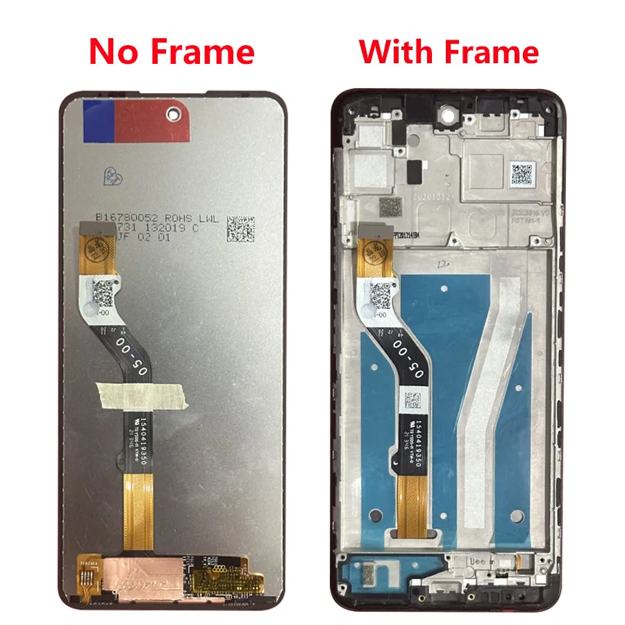 For Motorola Moto G60 LCD Display with frame Touch Screen Digitizer Assembly For Moto G60 PANB0001IN, PANB0013IN, PANB0015IN LCD