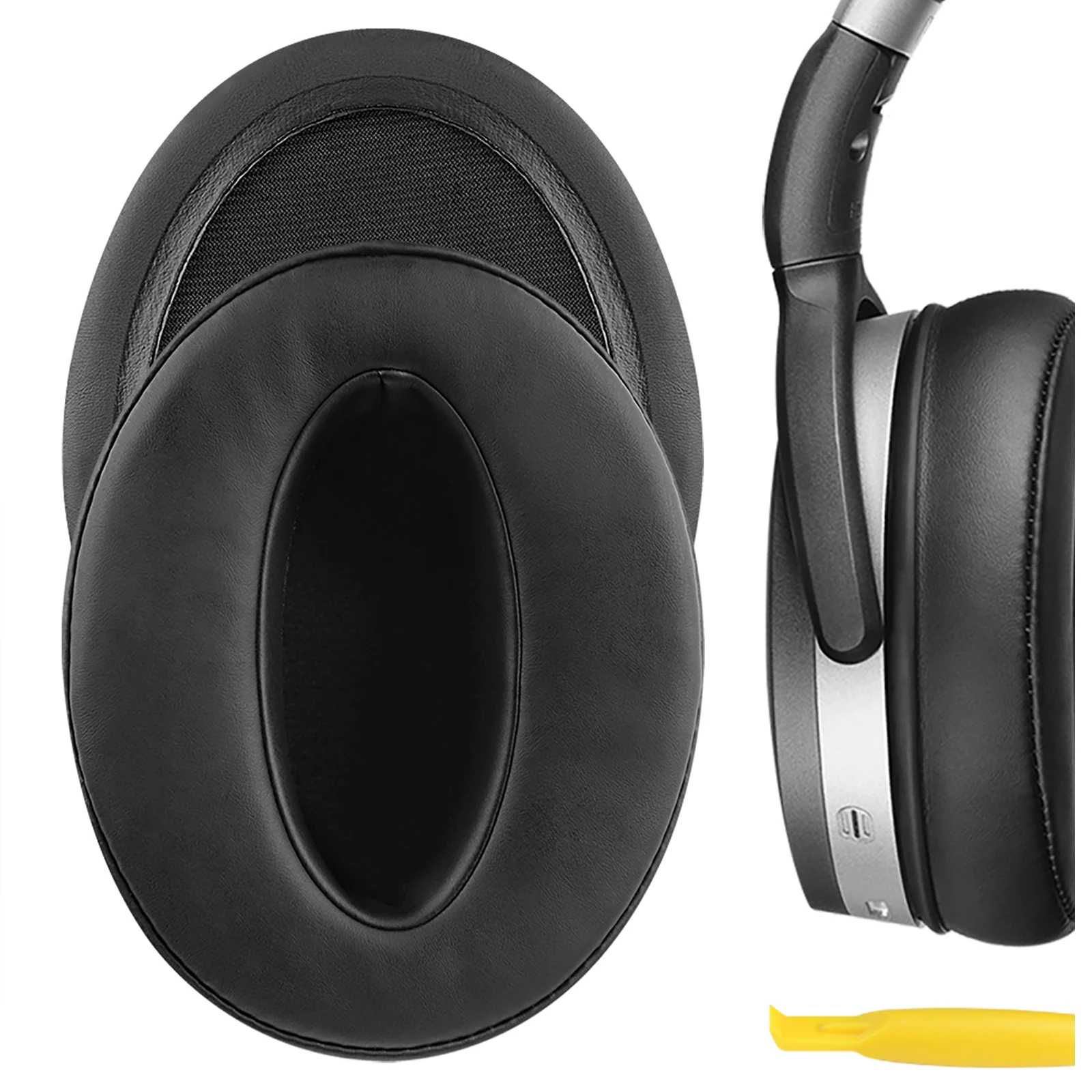 Geekria QuickFit Replacement Ear Pads for Sennheiser HD4.50BT, HD4.50BTNC, HD4.40BT, HD4.30G, HD4.20S, HD458BT, HD450, HD450BT