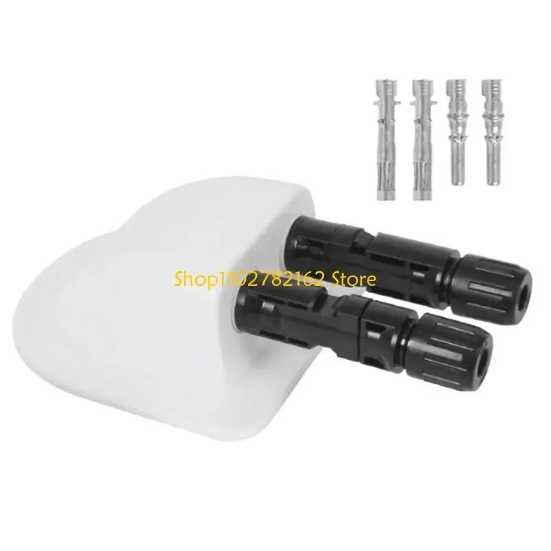 547B Waterproof RVs Solar Panel Connector Cover Solar Junction Box Cable Entry Gland For Secure Roof Installation