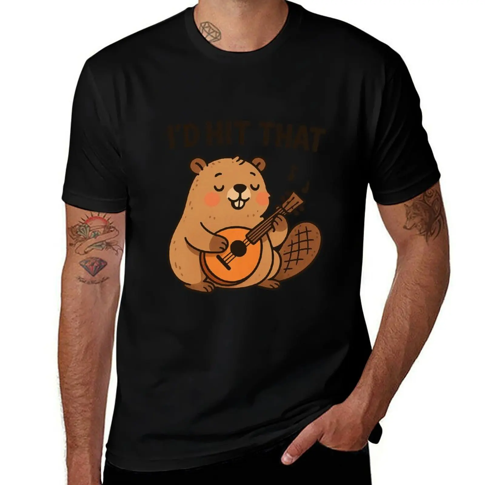 

I’d Hit That T-Shirt clothes Short sleeve tee croswit shirt man tshirts personalised mens clothes