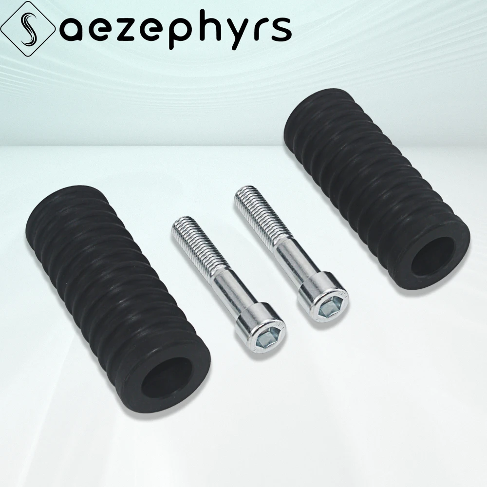 Engine Guard Crash Bar Slider End Caps For Harley softail ST street bob Low Rider Heritage 1.25