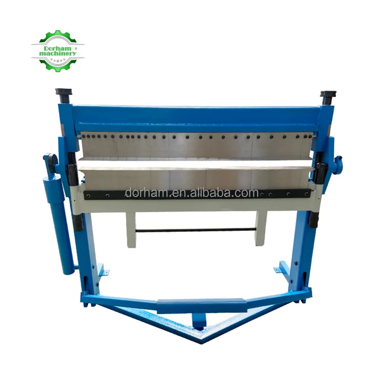 PBB1020/3SH PBB1270/3SH Dorham Manual Sheet Metal Folding Hand Brake Machine 50 Inch Width with Segment Blades