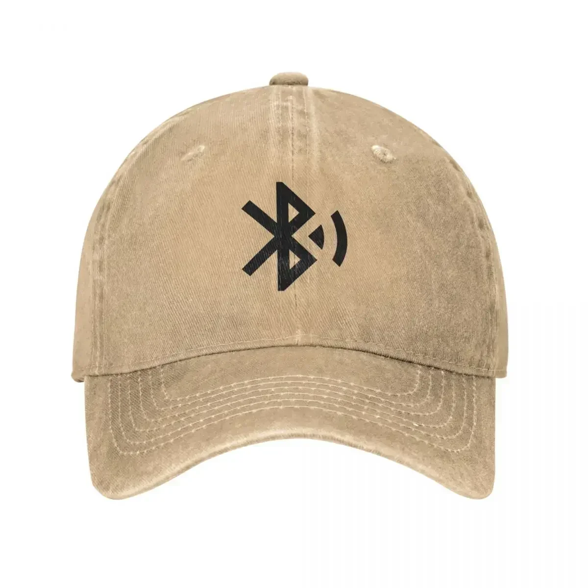 New Bluetooth Logo Icon Men Women Baseball Cap Distressed Cotton Hats Cap Fashion Outdoor All Seasons Travel Headwear