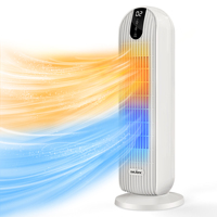 Sejoy Portable Electric Fan & Air Conditione r& Electric Heater 3IN1 ,3 Speeds, 12H Timer, 90° Oscillating,220v 2000W PTC