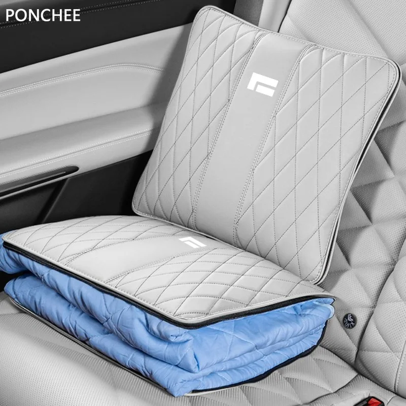 

Для Jishi Polestone 01 Rox 01 2023-2025 Подушка и одеяло для автомобильного кондиционера, одеяло, подушка, подушка для талии, автомобильные принадлежности