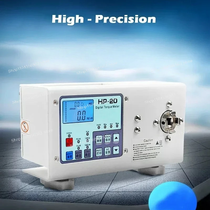 HP-10/ HP-20/ HP-50/ HP-100 Digital Torque Meter High Precision Electric Screwdriver Wrench Torque Tester 5.8W 220V