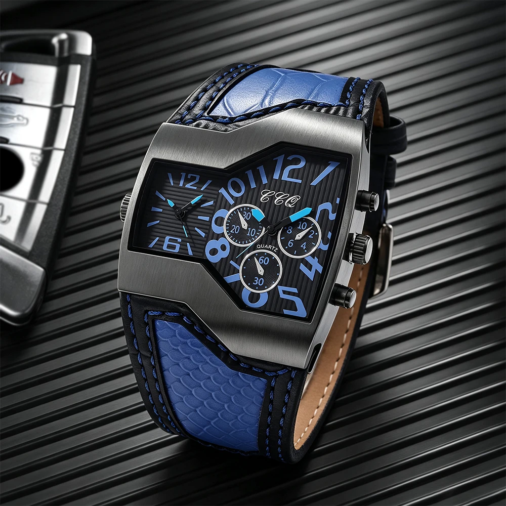 1Pc Men's New Quartz Watch, Practical And Versatile, The Best Choice For Giving Gifts To Fathers And Boyfriends (No Box Given)
