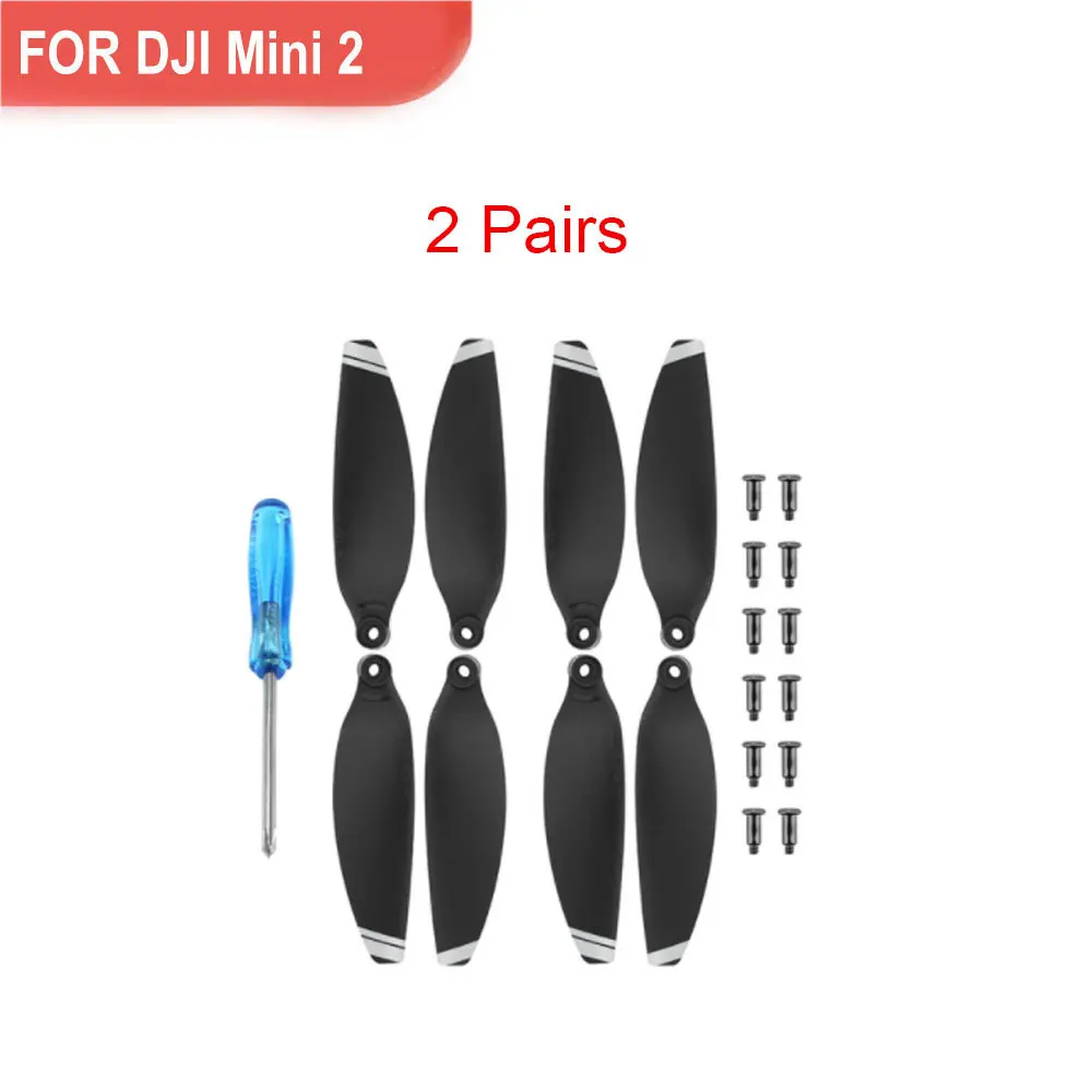 For DJI Mini 2 Propellers Quiet Flight Propellers Replacement Spare Part For DJI Mavic Mini 2 Drone Accessories