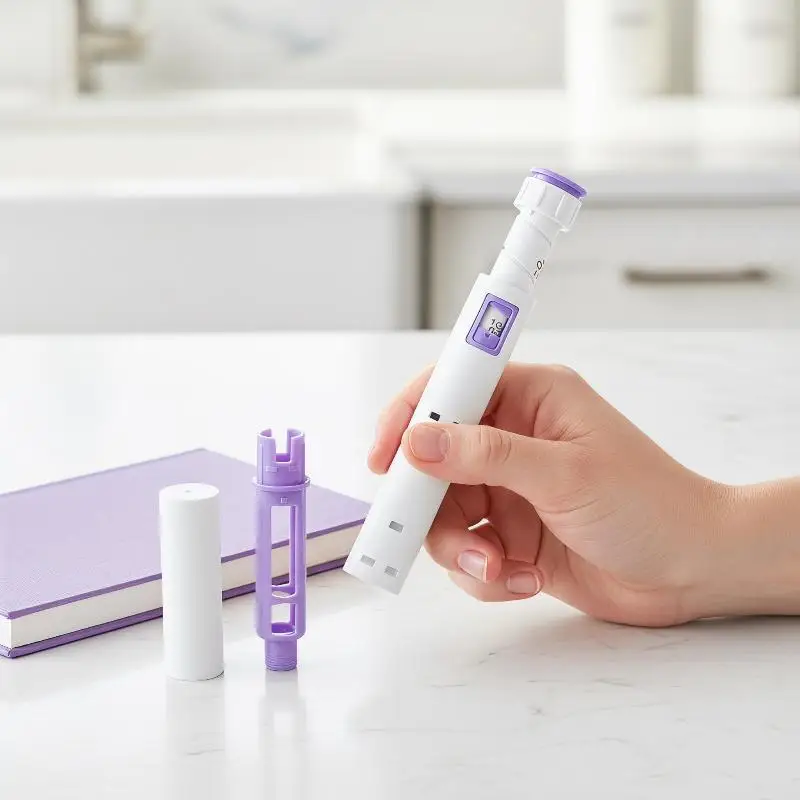【Y】1Pcs 60U Insulin Injection Pen With Adjustable Dosage Display And Clip Design For Diabetes Daily Care